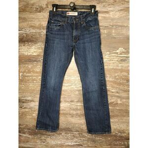 Levis 505 Regular 12 Slim W 24" x L 26" Blue Denim 100% Cotton W61CM VGC